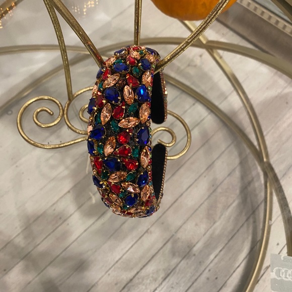 Bossed up blinged out rhinestone headband …Tis the Season